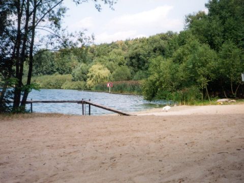 Badestelle Grunewaldturm an der Unterhavel