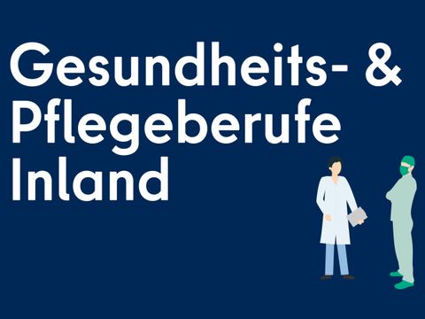 Gesundheitsberufe Inland