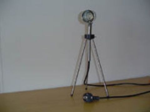 die Lampe "Hollywood"