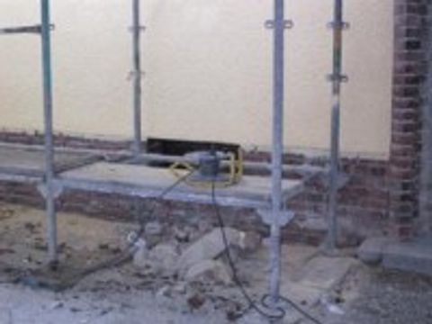 Bild zeigt ein Rüstungsfeld mit Kabeltrommel