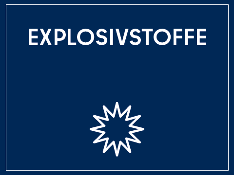Explosivstoffe - Symbolbild