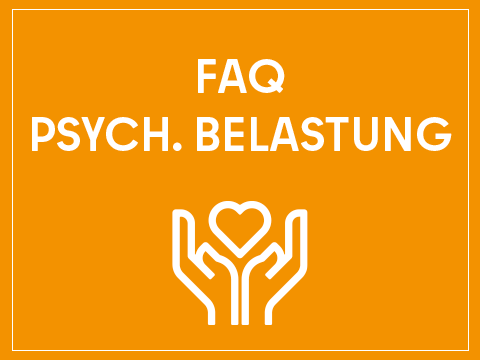 Symboldbild FAQ Psychische Belastungen