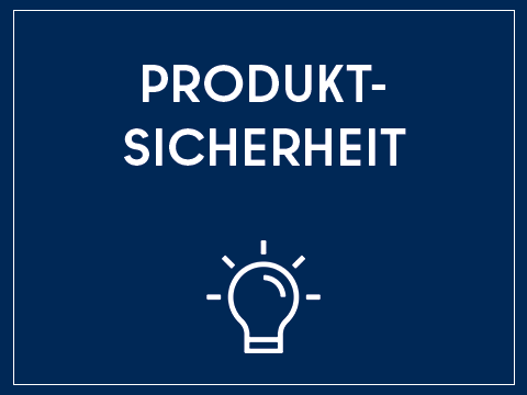 Produktsicherheit - Symbolbild
