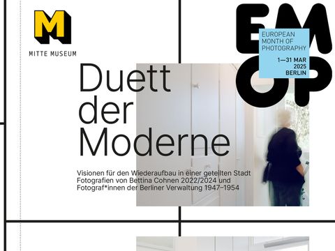 Fotoausstellung "Duett der Moderne" (Bild: Museum Mitte)
