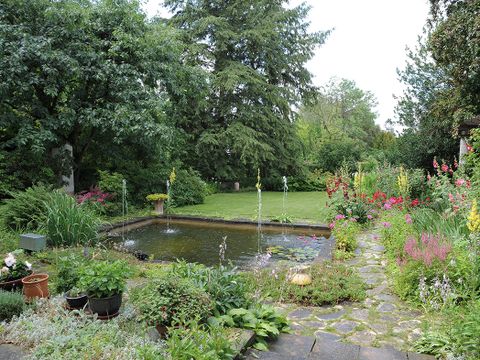Blick in den Hausgarten von Gustav Allinger (Bild: Landesdenkmalamt Berlin, Foto: Wolfgang Bittner)