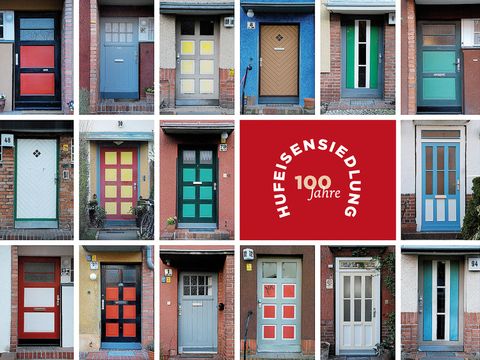 Postkarte 100 Jahre Hufeisensiedlung