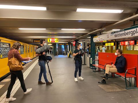 U-Bahnhof Paulsternstraße (Bild: Landesdenkmalamt Berlin, Wolfgang Bittner)