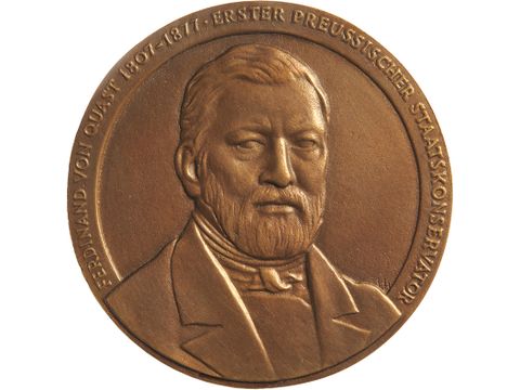 Ferdinand-von-Quast-Medaille (Bild: Landesdenkmalamt Berlin, Wolfgang Bittner )