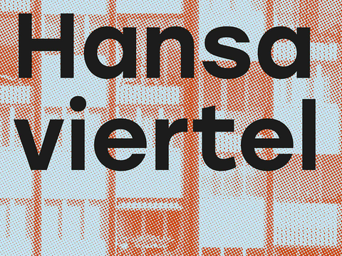 Buchcover Hansaviertel Porträts 4 zu 3