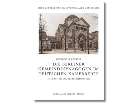 Cover Berliner Gemeindesynagogen mit Schatten