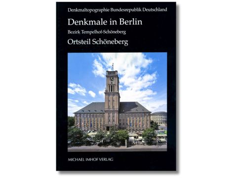 Cover Denkmaltopographie Schöneberg mit Schatten