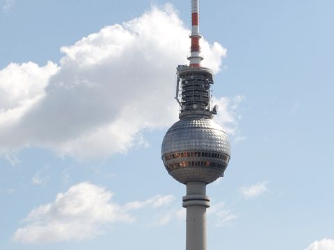TV-tower (Fernsehturm) at Alexanderplatz