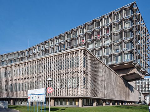 Klinikum Steglitz - Campus Benjamin Franklin (CBF) (Bild: Landesdenkmalamt Berlin, Wolfgang Bittner)