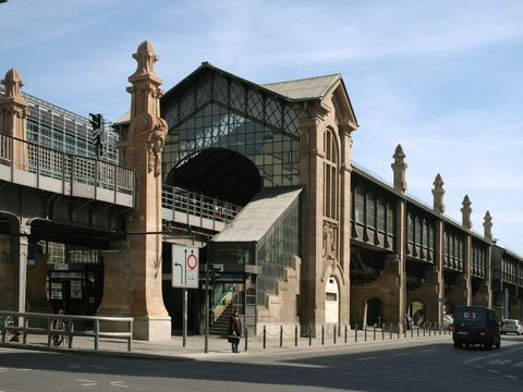 Hochbahn, U-Bahnhof Bülowstraße