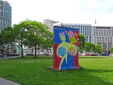 Hinterlandmauer am Leipziger Platz