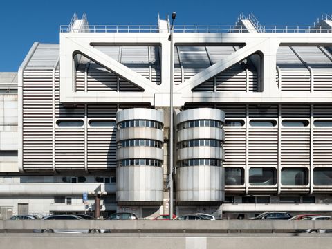 Façade detail of the ICC (Image: Landesdenkmalamt Berlin, Anne Herdin)