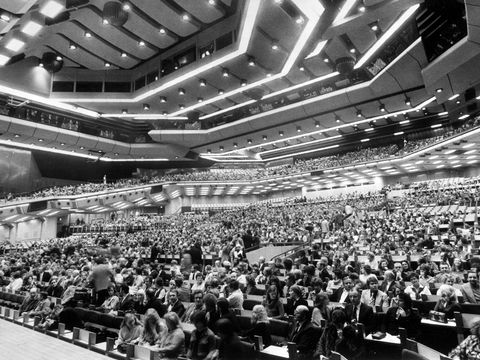 Room 1 at the opening ceremony on April 1, 1979 (Image: ullstein bild - Kasperski)