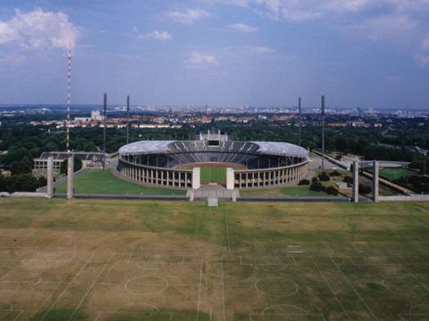 Olympiastadion vor der Sanierung