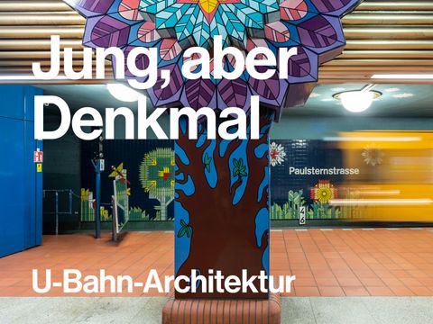 U-Bahnhof Paulsternstraße (Bild: Landesdenkmalamt Berlin, Foto: Anne Herdin)