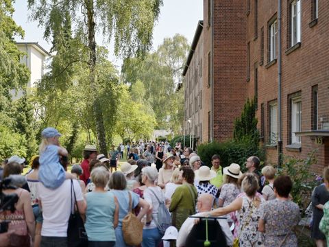 Welterbefestival in der Siedlung am Schillerpark 2024