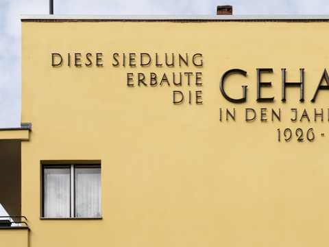 Waldsiedlung Zehlendorf, Im Gestell (Bild: Landesdenkmalamt Berlin, Anne Herdin)