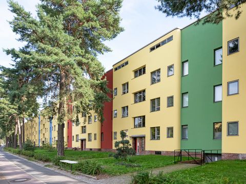 Geschossbauten von Bruno Taut in der Argentinischen Allee (nördlicher Bauabschnitt) (Bild: Landesdenkmalamt Berlin, Anne Herdin)