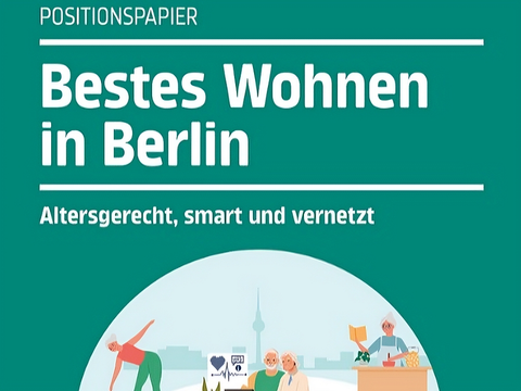 Titelseite des Positionspapiers Bestes Wohnen in Berlin