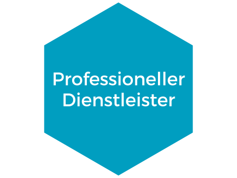 Detailansicht aus dem LfG-B Leitbild: Professioneller Dienstleister