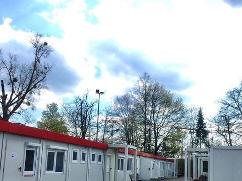 Ansicht der Gemeinschaftsunterkunft (Tempo Home) Fritz-Wildung-Straße