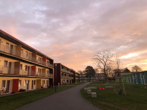Die Gemeinschaftsunterkunft in der Haarlemer Straße
