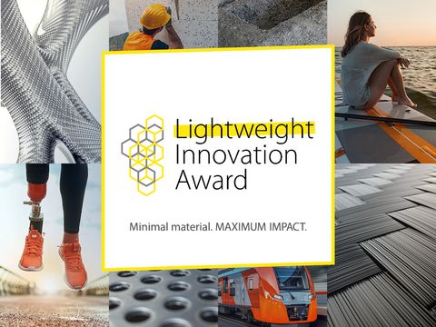 Teaser Lightweight Innovation Award mit Logo