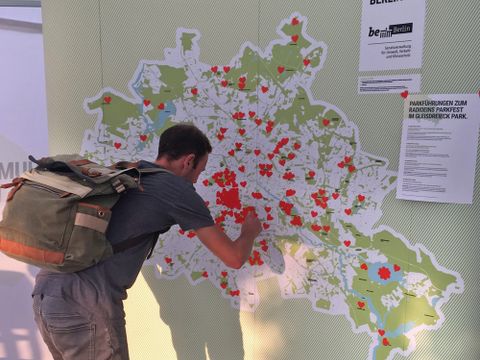Beteiligung auf dem Parkfest von radioeins 2018