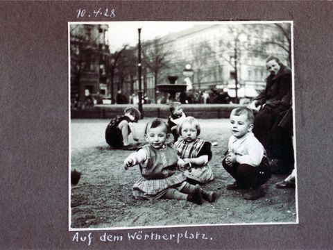 Kollwitzplatz (ehemaliger Wörtherplatz), um 1928