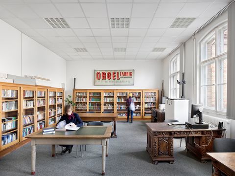 Museum Pankow, Standort Haffner-Zentrum, 2022, Lesesaal