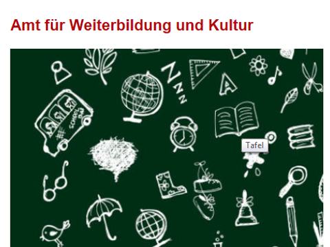 Amt für Weiterbildung und Kultur