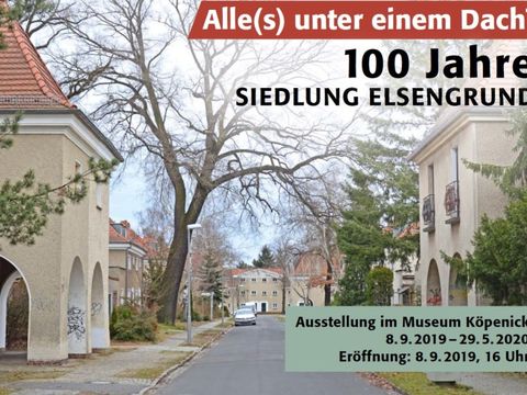 Eingang zur Siedlung Elsengrund Stellingdamm