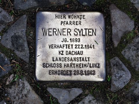 Stolperstein für Werner Sylten (Bild: Ralf Drescher)