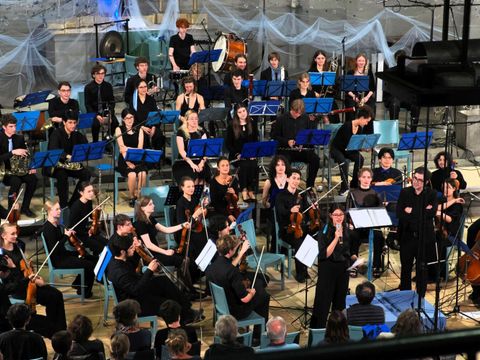 Jugendorchester Charlottenburg Sinfoniekonzert Meer von Musik