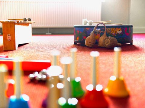 Instrumente für die Musiktherapie