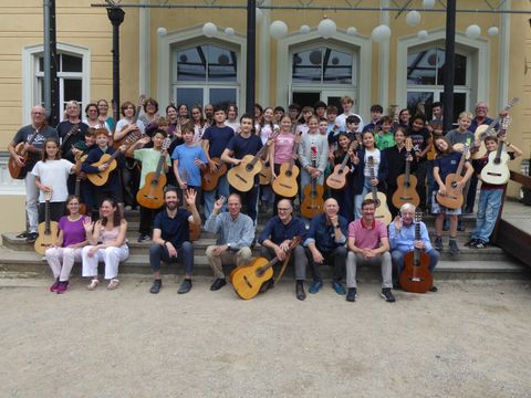 Gitarrenfahrt Gruppenbild