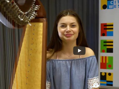 Youtube Video Vorstellung Harfe