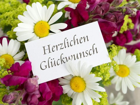 Herzlichen Glückwunsch