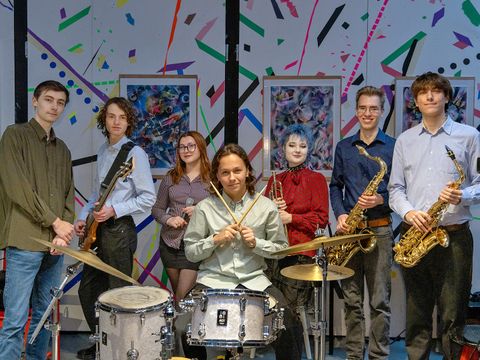 Shuffle Time – JugendJazzBand Weißensee | Besetzung 2026
