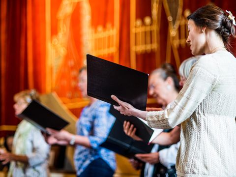 Vokalensemble im Konzert