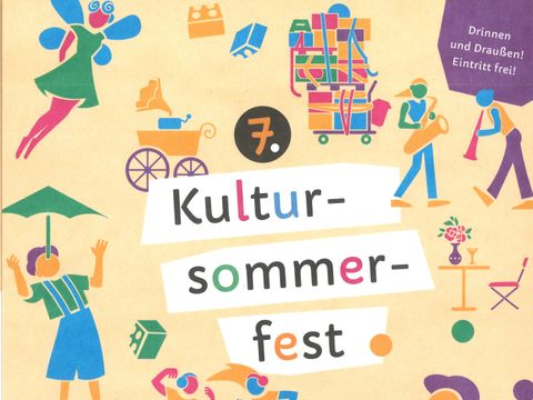 Einladungsflyer Kultursommerfest