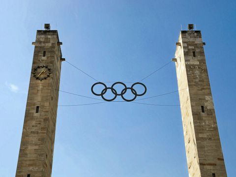 Rinde am Olympiastadion