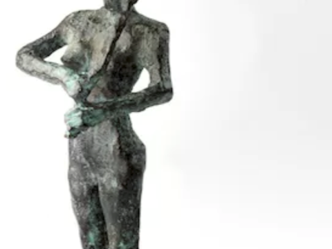 Bronzeskulptur Kleine Kaysa