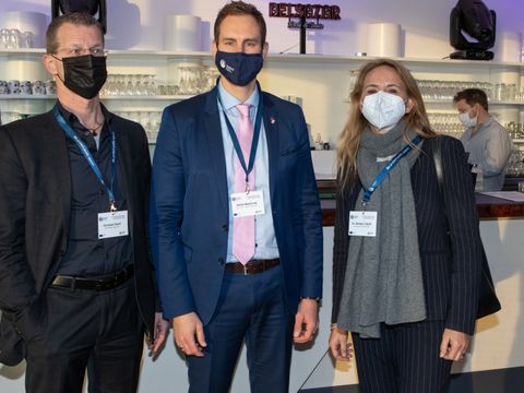 f.r. LKA Chief, Christian Steiof, SafeCi Project Manager, Stefan Majchrzak, Police President, Dr. Barbara Slowik (Image: Polizei Berlin)