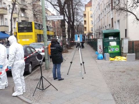 Auffindeort Altkleidercontainer