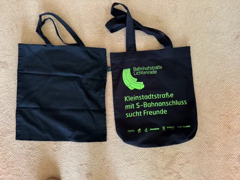 Beutel, in denen die Wertgegenstände verpackt waren
